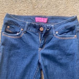 Dark wash GLO Flare Jeans